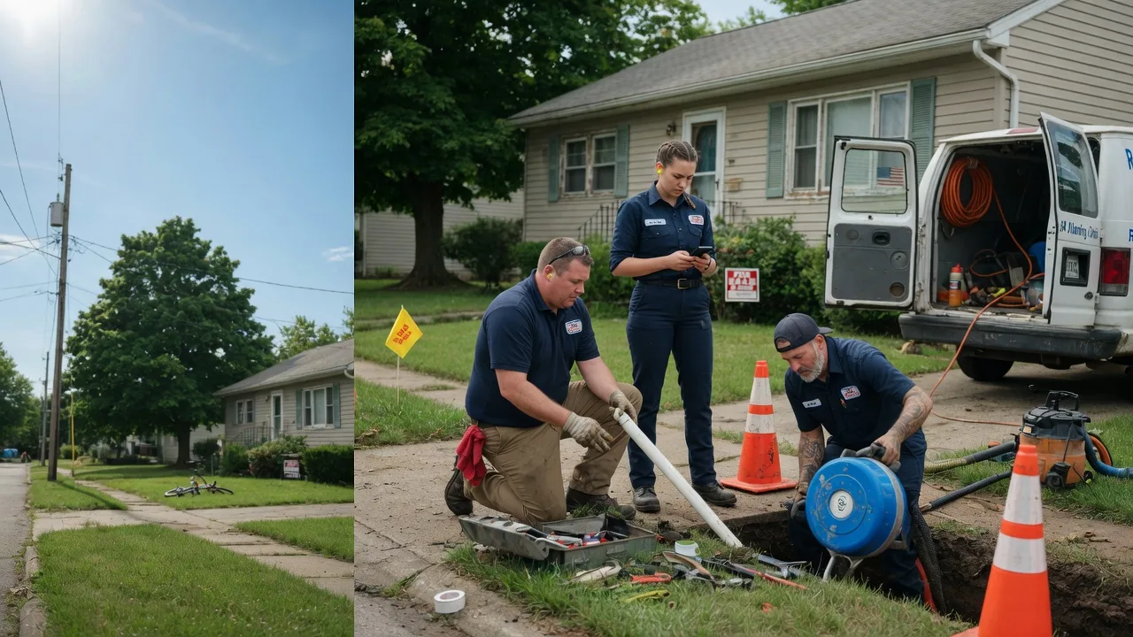 Sewer Line Repair in Potts Grove, PA near me
